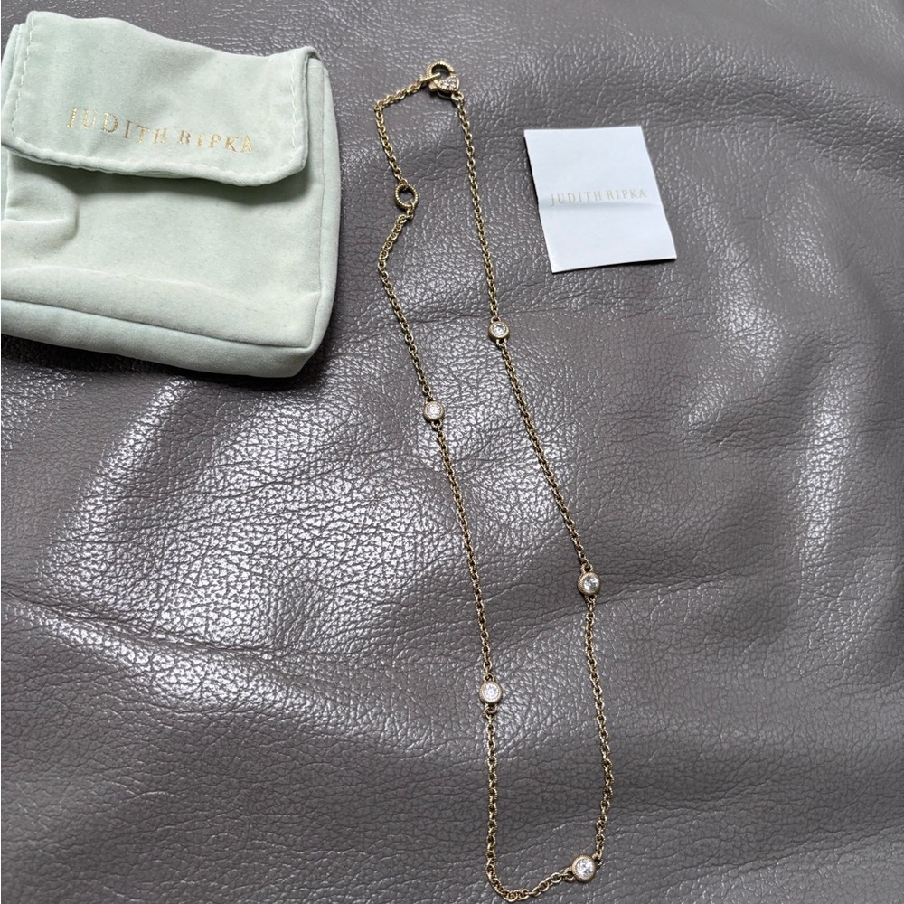 Judith Ripka Station necklace